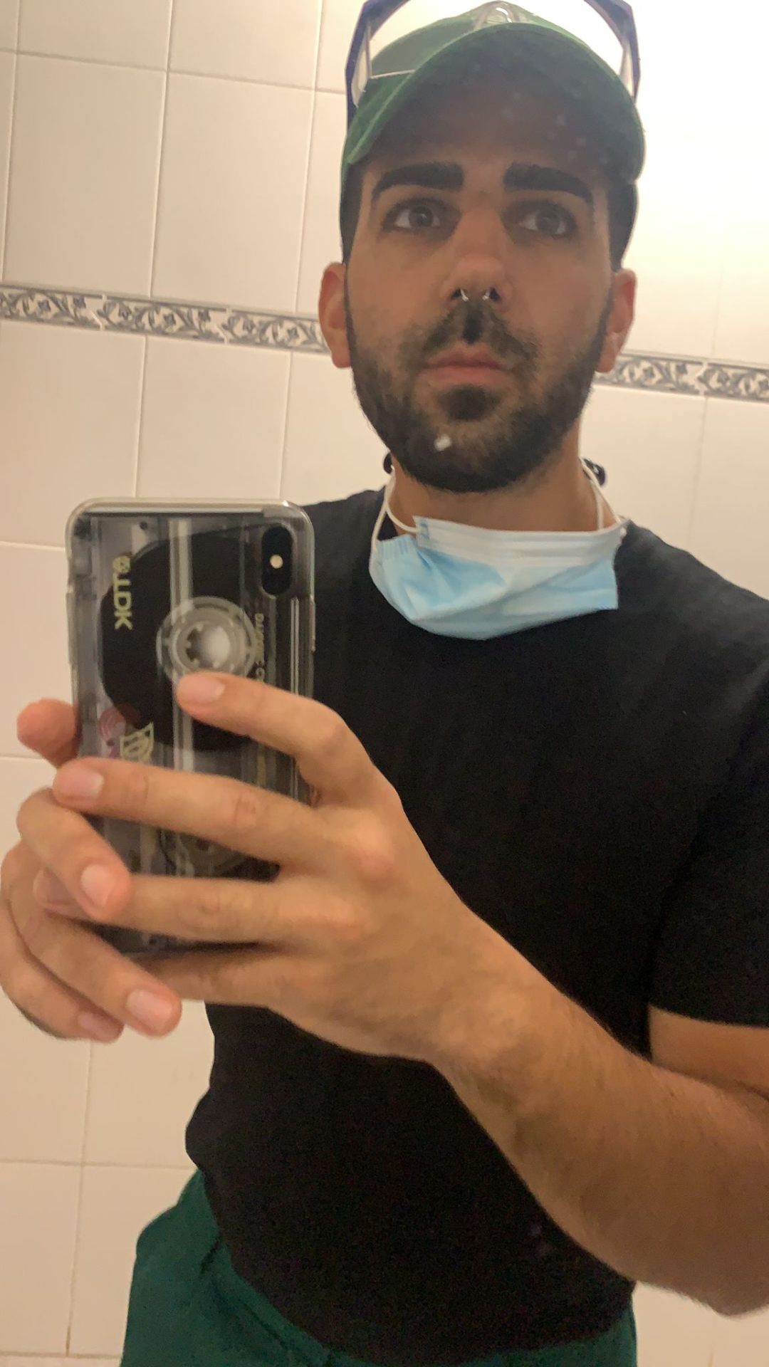 Jorge Cortez cuando era empleado